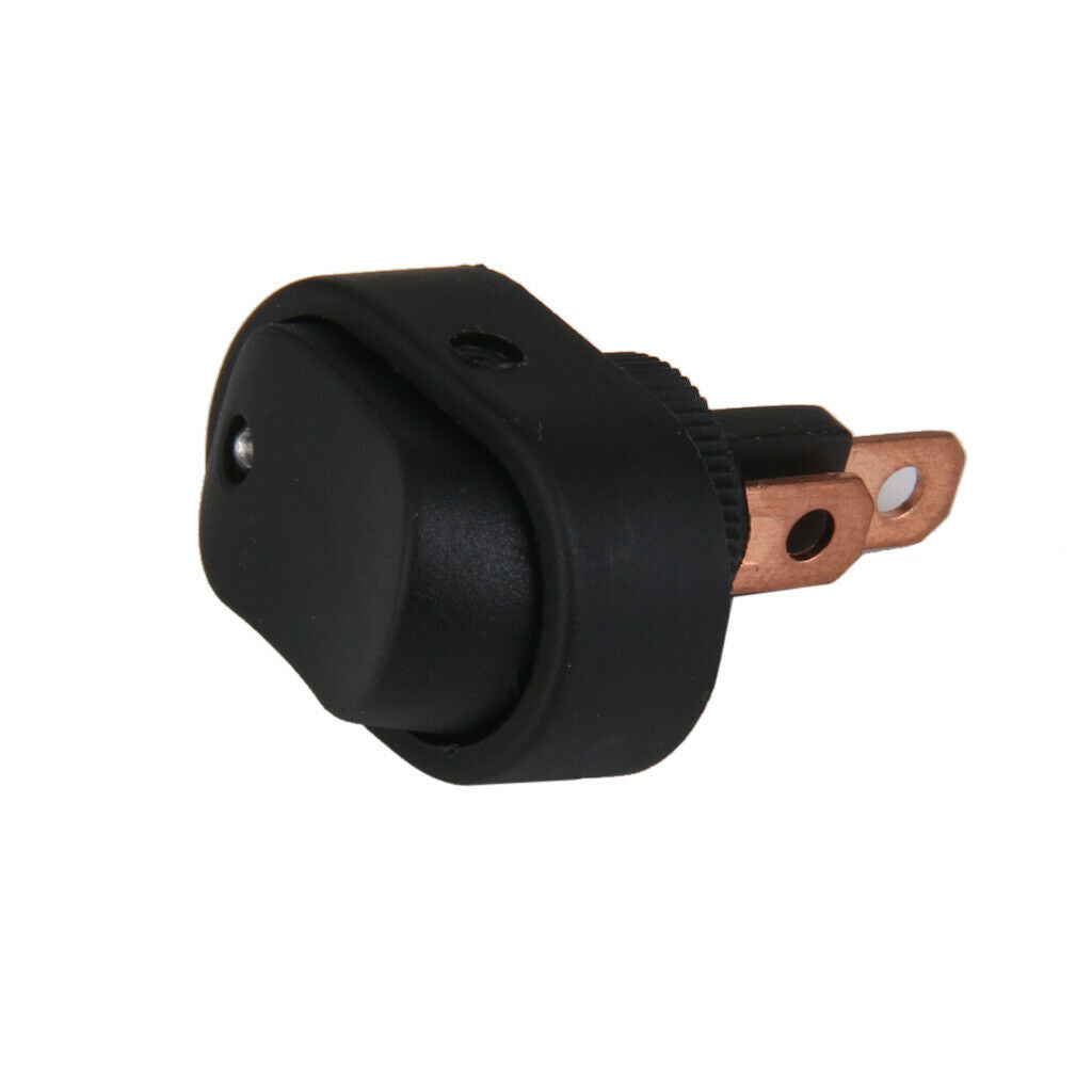 LED Light Bulb 12V 20A 3 Pins Car Boat Auto Rocker SPST Toggle Switch Button