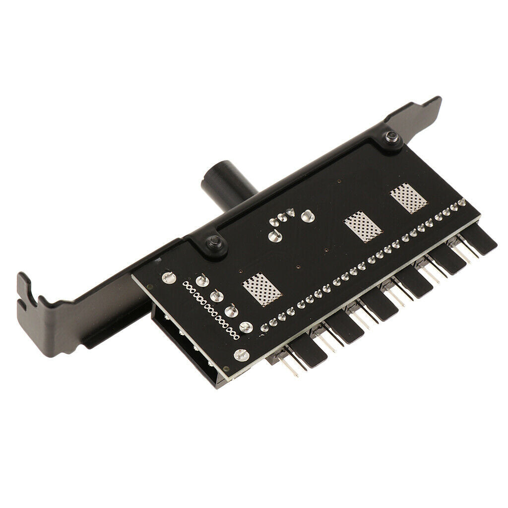 12V 4 Pins Power PCI PWM 6-Channel Computer PC Cooling Fan Speed Controller HUB