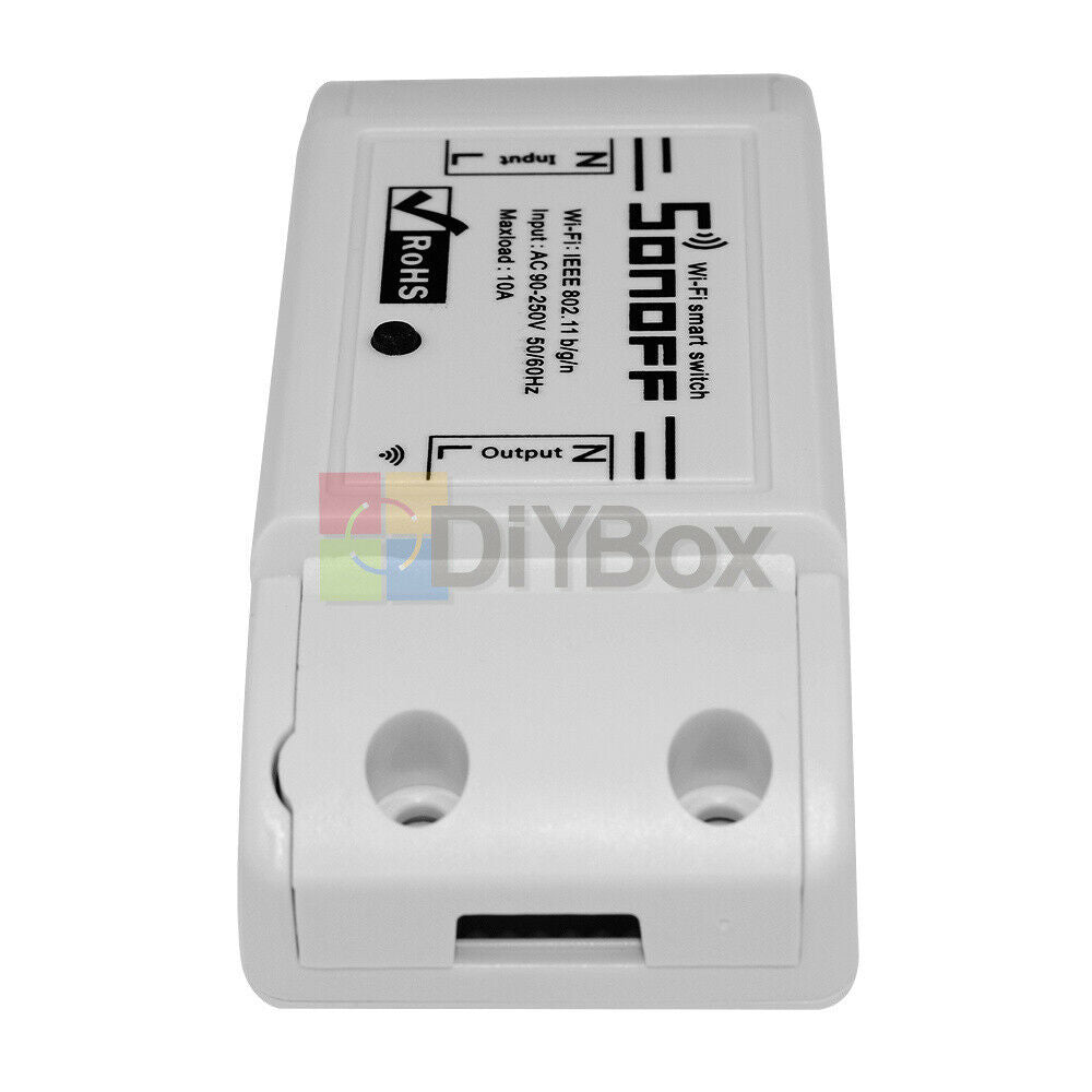 90V-250V AC Sonoff WiFi Wireless Smart Switch Module ABS Shell Home DIY Android