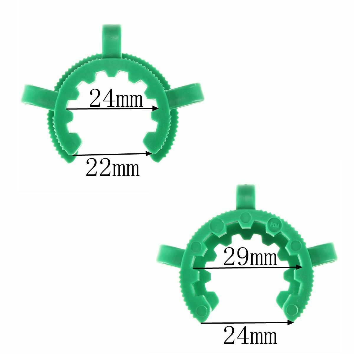 10pcs Plastic clamp,Plastic Keck,Lab Clamp Clip,Set, for 24/40 Ground joint