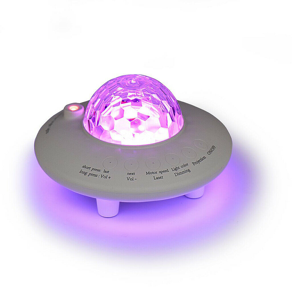 LED Galaxy Projector Light USB Romantic Starry Night Ocean Cosmos Lamp Kids