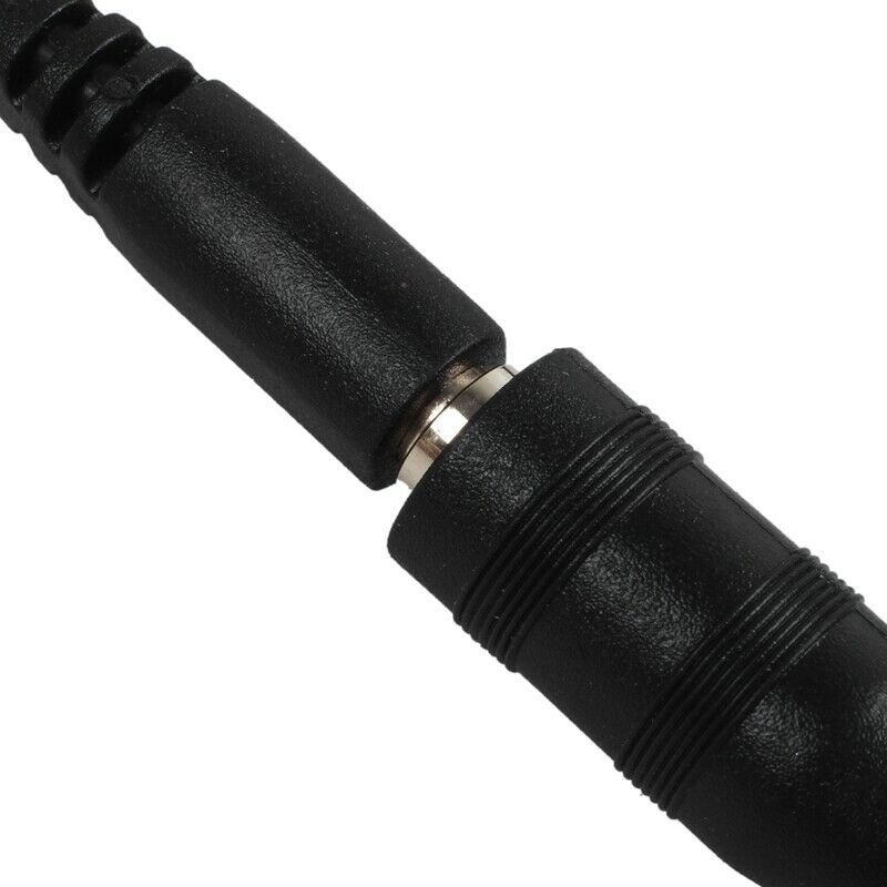 23 cm 3.5 mm dual connector plug male - female adapter jack stereo audio cableS5