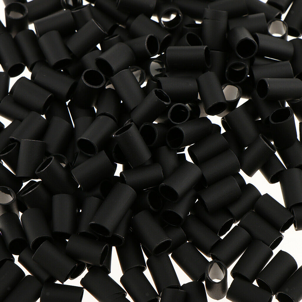 200PCS 6mm Glue Lined Heat Shrink Tubing Micro Rings Links Beads