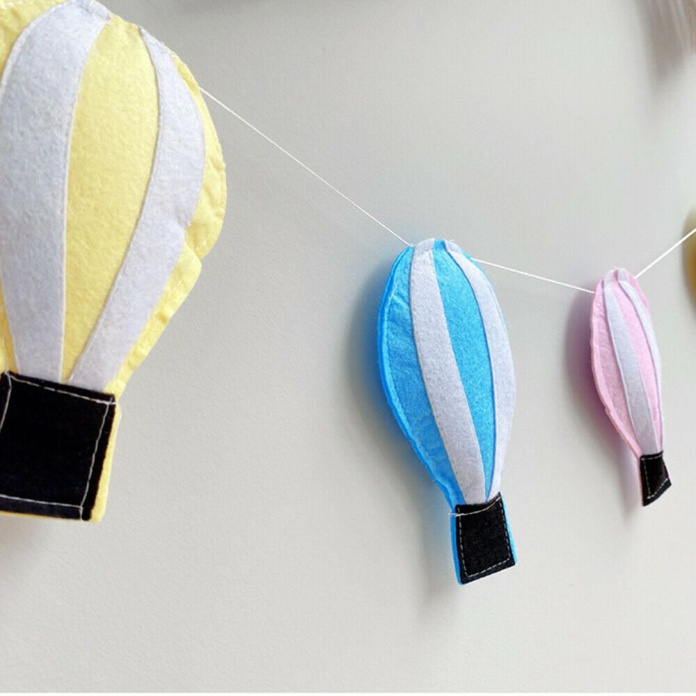 Hot-Air Balloon String Colorful Hot Balloons Hanging Decoration for Kids Party