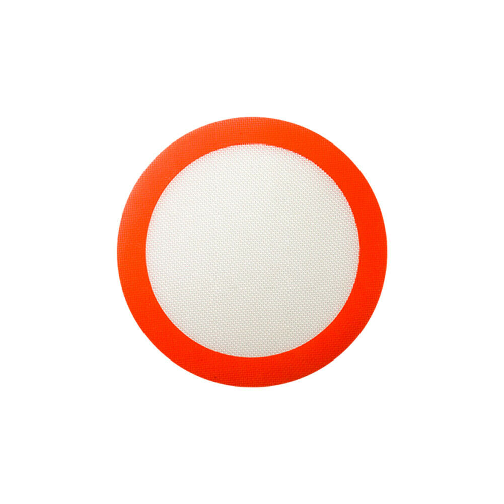 Home Round Kitchen Thickened Organic Silicone HighTemperature Baking Oven Mat HN