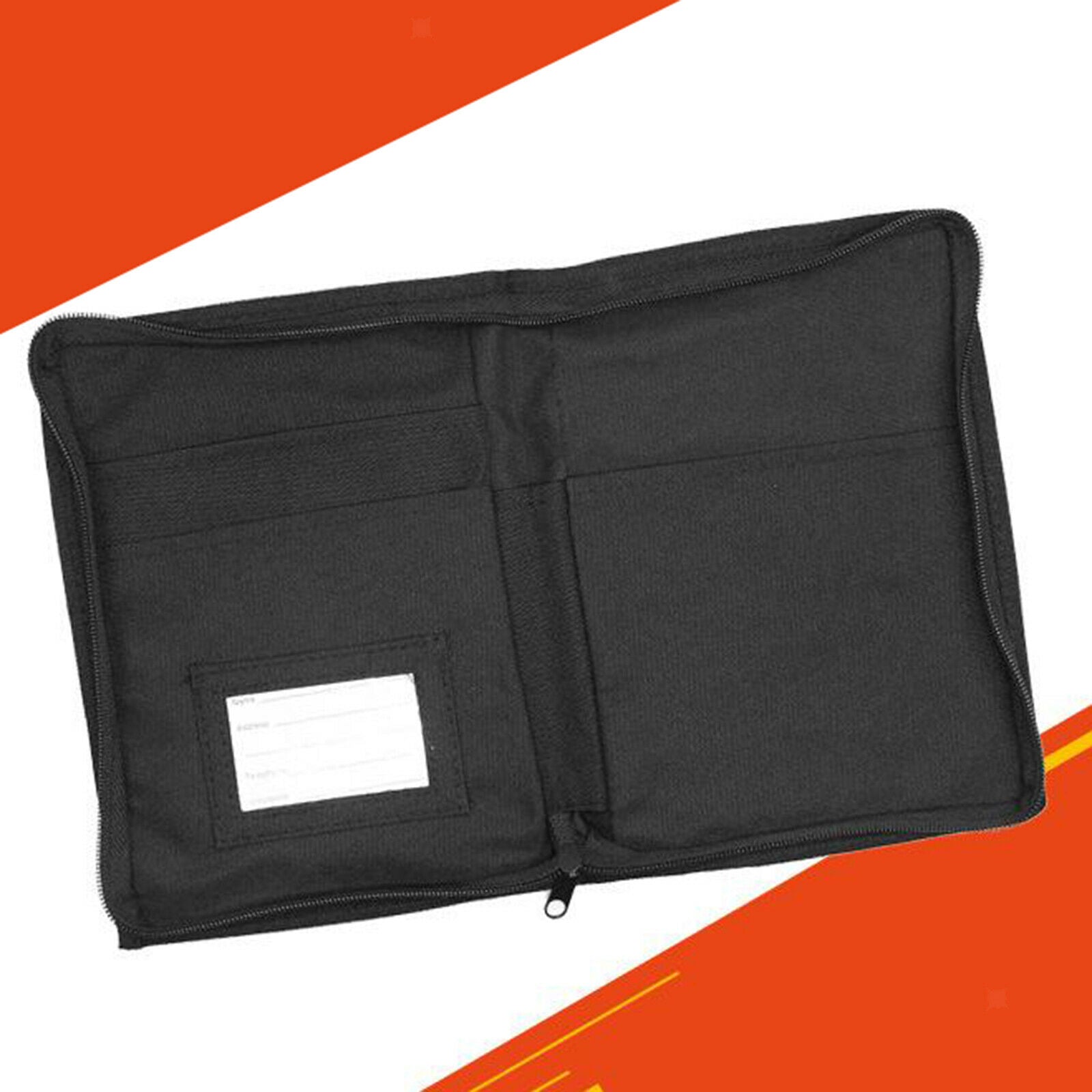 Car Glove Box Document Organizer Wallet Oxford Cloth for Driver License
