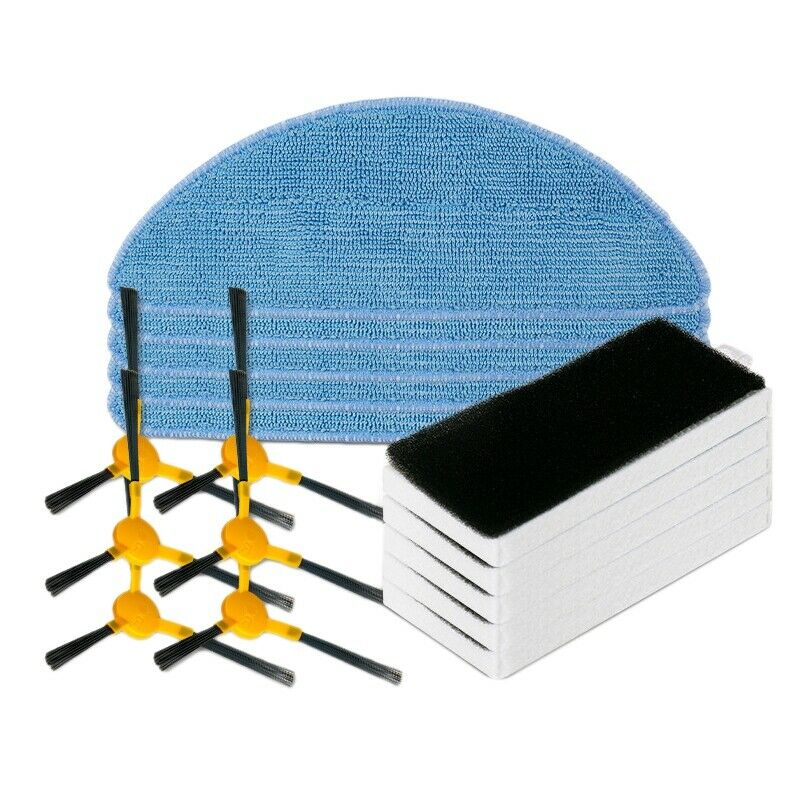 2X(Robot Vacuum Cleaner Replacement Parts Side Brush Filters Compatible forV8Z5)