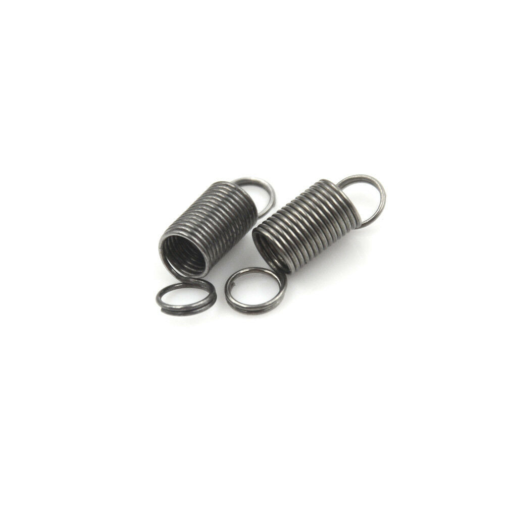 10PCS 15mm Stainless Steel small Tension Spring With Hook For Tensile DIY .l8