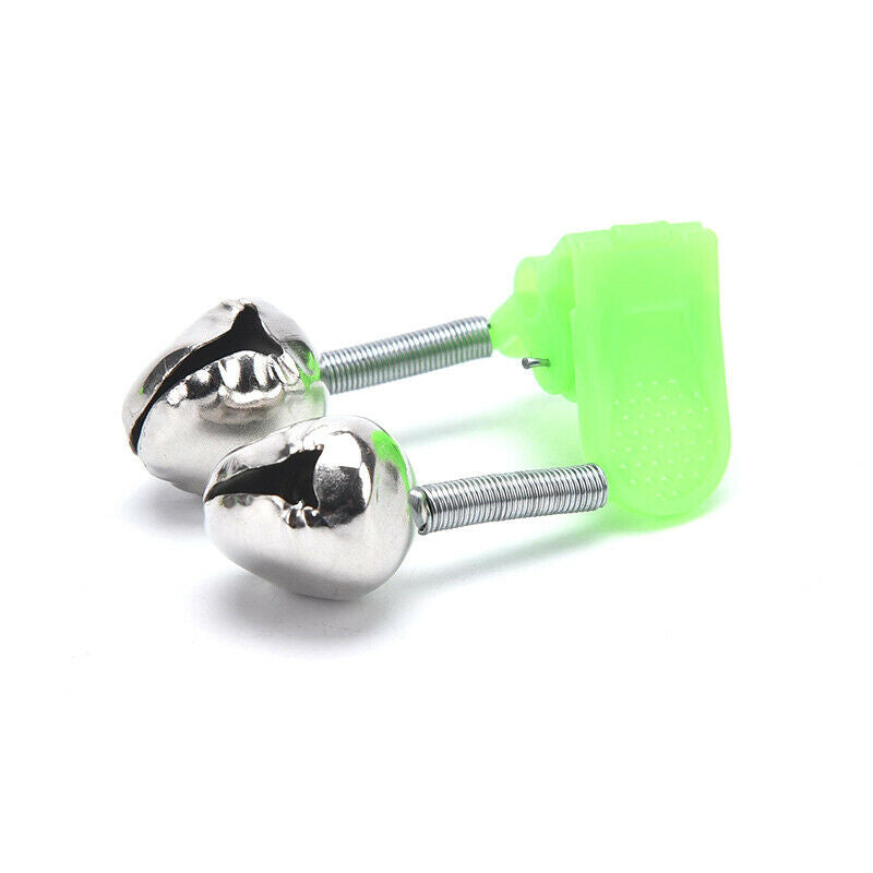 5Pcs Night Fishing Twin Rod Clamp Bell Ring Bite Alarm Tackle Accessori.l8