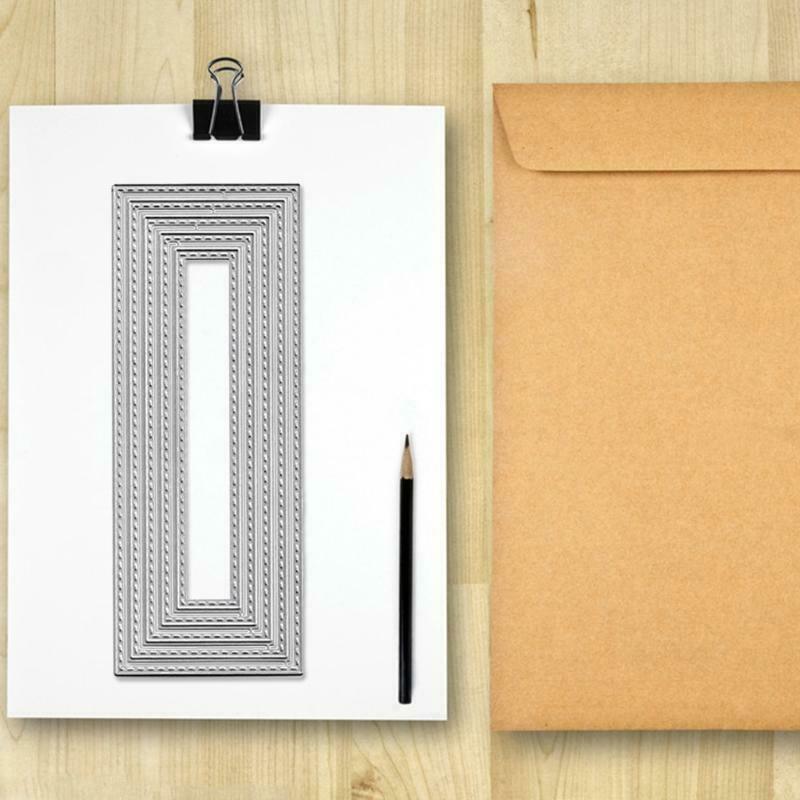 Embossing Template Handmade Craft Card Photo Album Making Supplies DIY Template