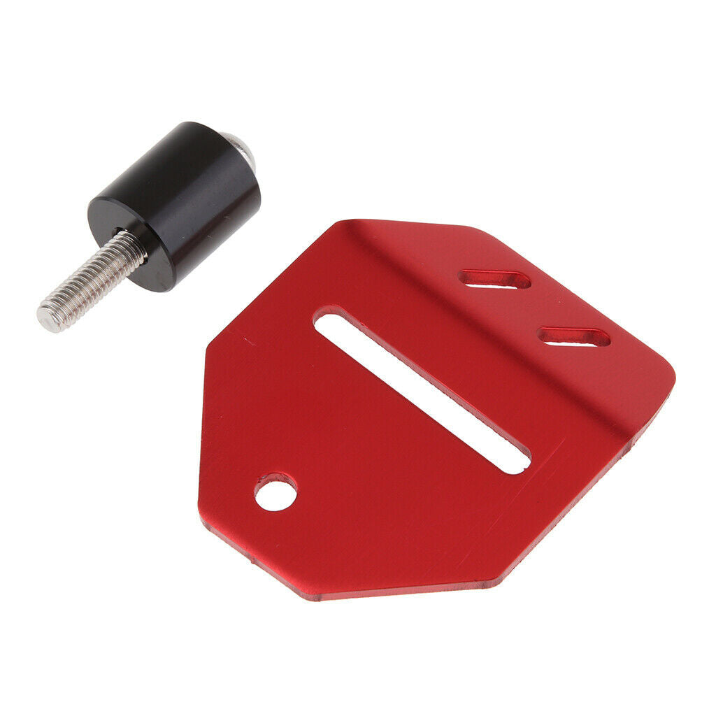 Red Brake Fluid Container Protection Motorcycle Brake Protection Rear Cover For