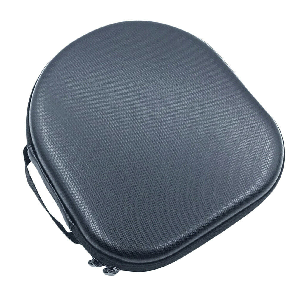 Black Hard EVA Headphone Carrying Case Storage Protection Box Zipper Pouch
