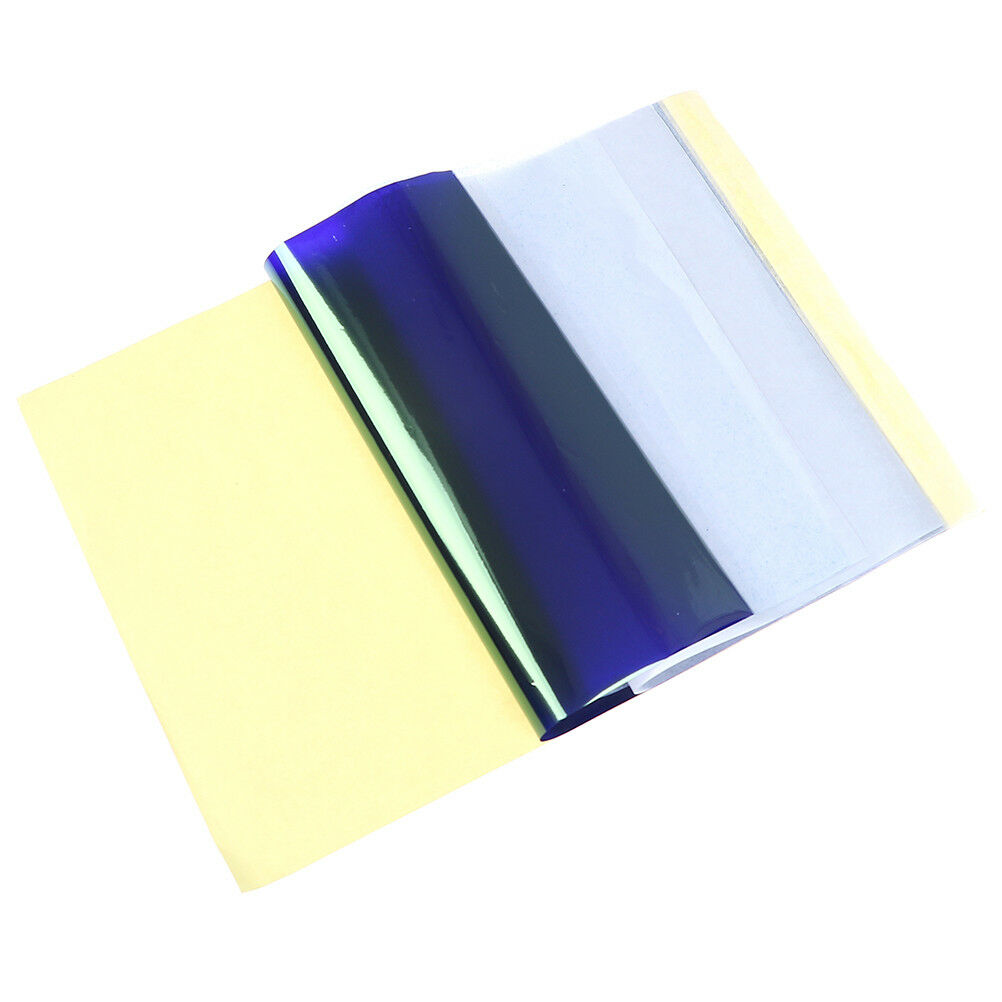 2Pcs/Set  A4 Tattoo Transfer Paper Stencil Carbon Thermal Tracing Hectogra.l8