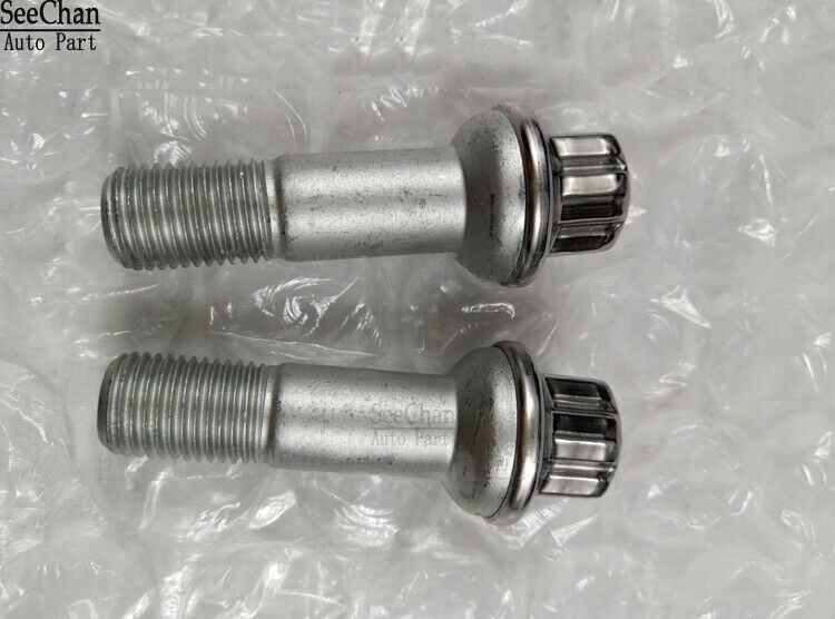 2Pcs Wheel Screw Bolt Set Fit For Mercedes ML350 S500 GLK350 S550 CL500 GL450