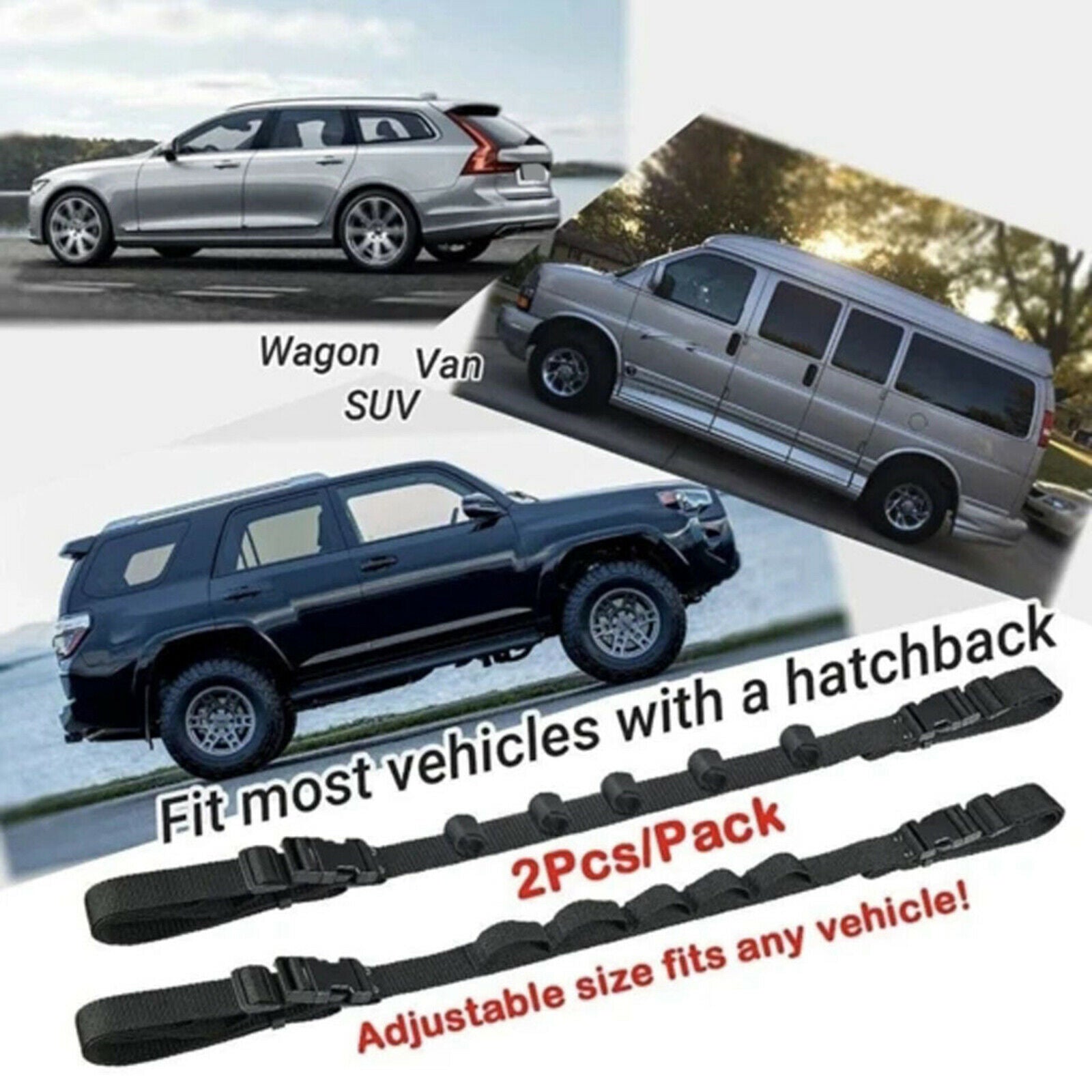 Vehicle Fishing Rod Holder Fishing Pole Carrying Strap Wagons Rod Saver
