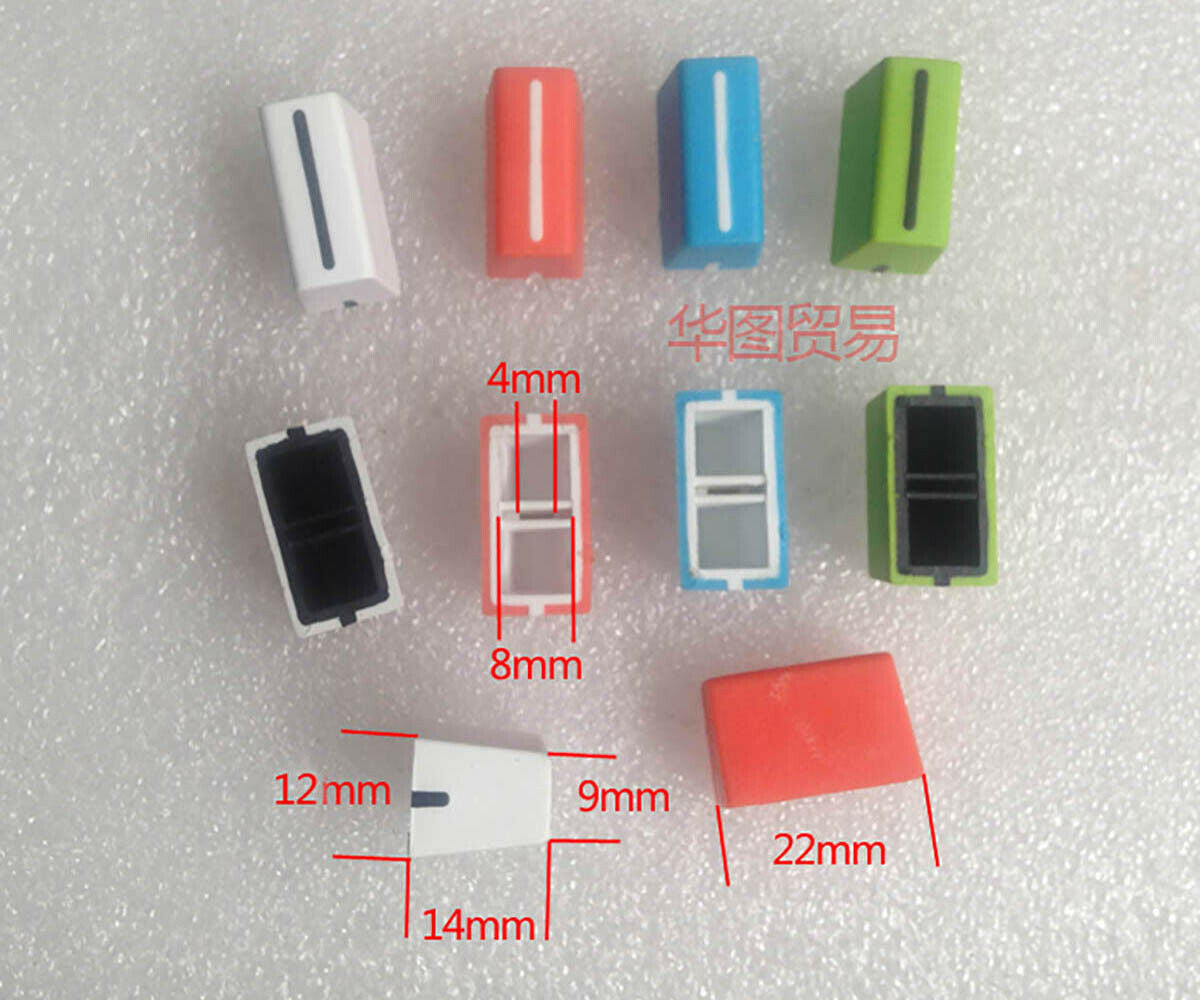 100pcs Channel Crossfader Fader Cap Knob For RANE 57 TTM57 TTM57sl TTM57mk2