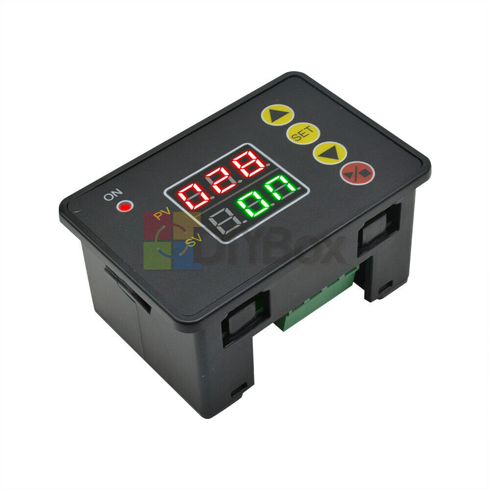 DC 24V Digital Intelligent Microcomputer LED Timer Delay Relay Controller Module