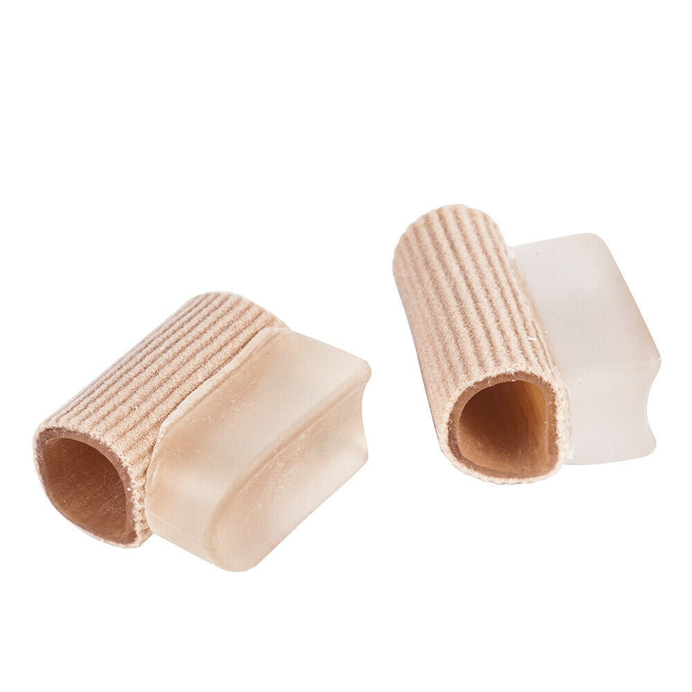 Hot Silicone Soft Gel Tube Toe Separators Spacers Bunion Corrector Pain Relief