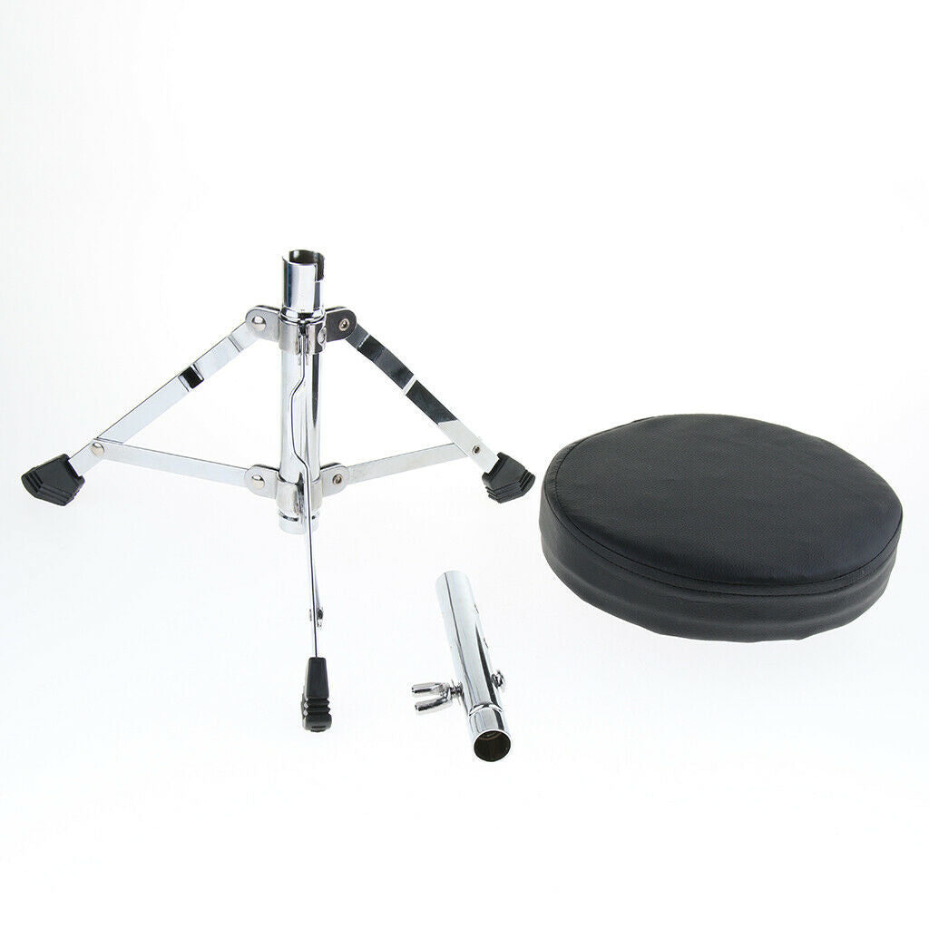 1 Piece Drum Throne Seat Drummers Stool Chair Musical Learning