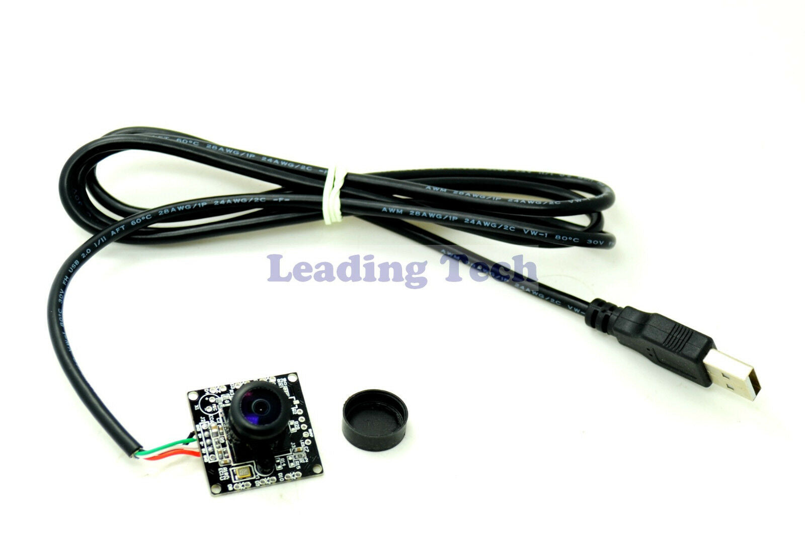 300,000 Degree Wide-angle Lens USB2.0 Camera Module Single-board Module Supports