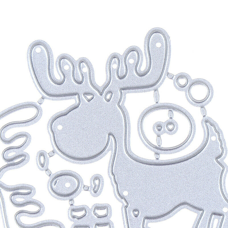Christmas Deer Metal Cutting Dies Craft dies for Scrapbooking DIY card ma.l8