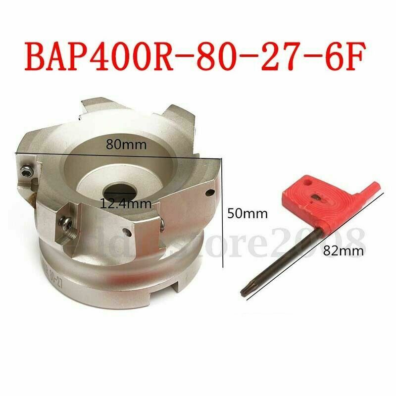 BAP400R-80-27-6F indexable face milling cutter BAP400R-80-27-6F For APMT1604PDER