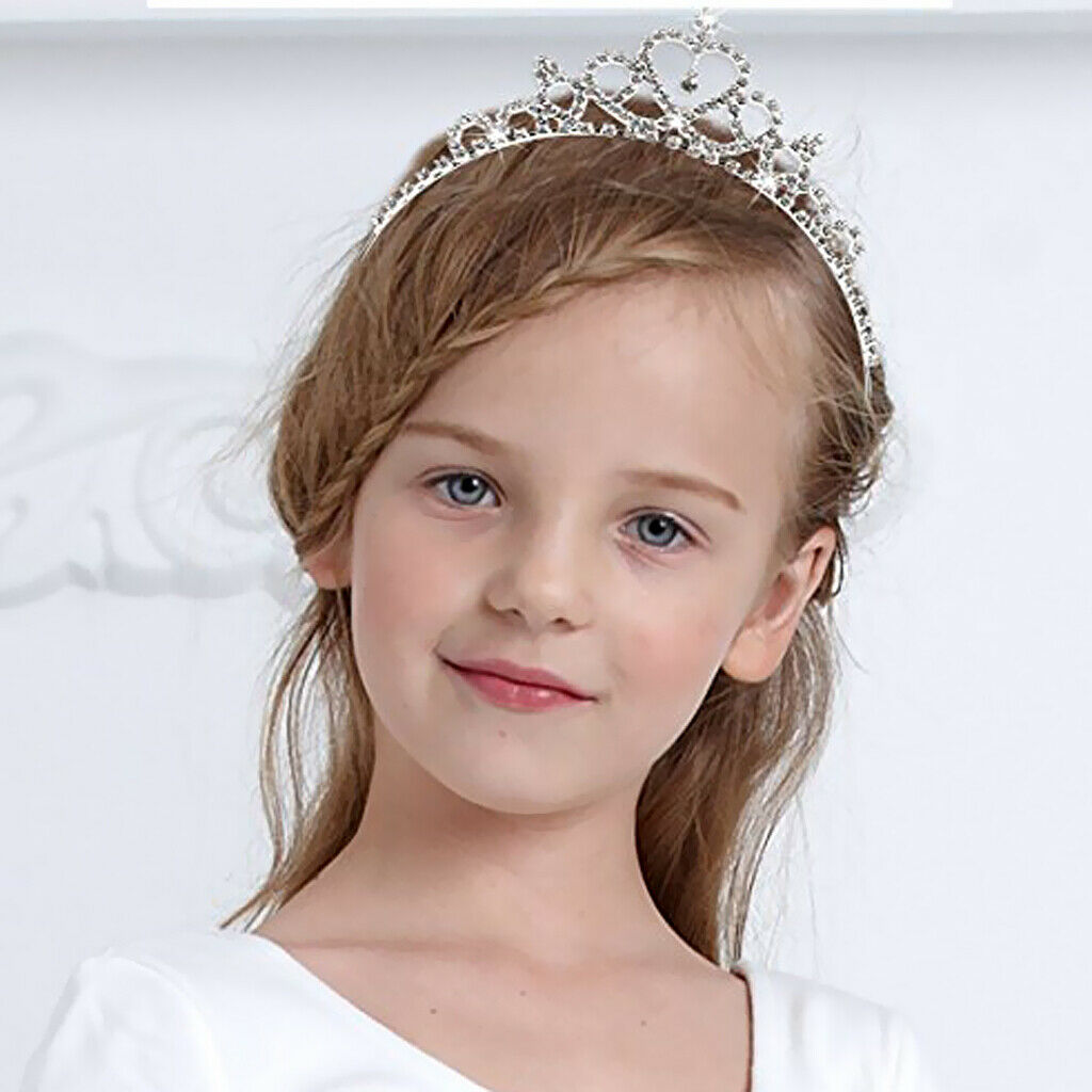 Girl Fairy Wedding Crown Headband Tiara Crystal Hairband Hair Hoop Tiara