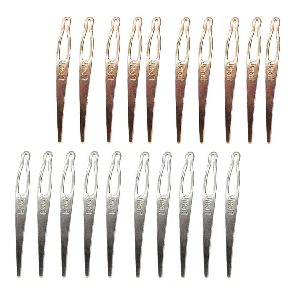 Lot 20Pcs/set Smooth Interlocking Needles Dreads Locks Hooks Starting Tools