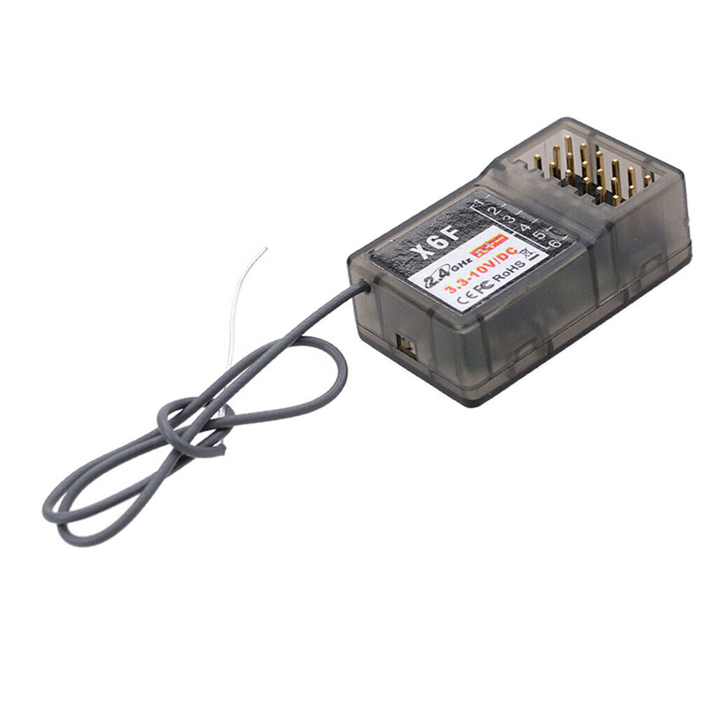 6CH 2.4G X6F Receiver for ZD Racing Dumborc surpass Transmitter Spare Parts