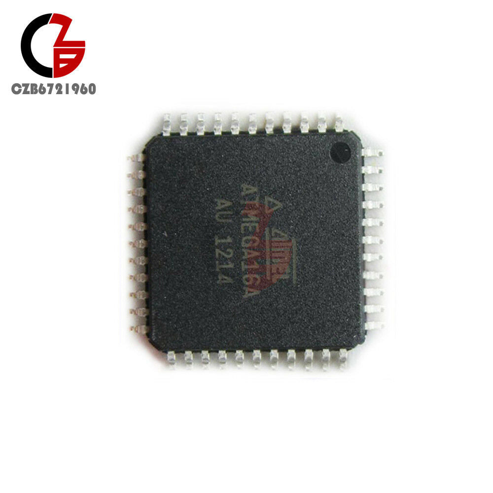 2PCS MCU IC ATMEL TQFP-44 ATMEGA16A-AU ATMEGA16A NEW