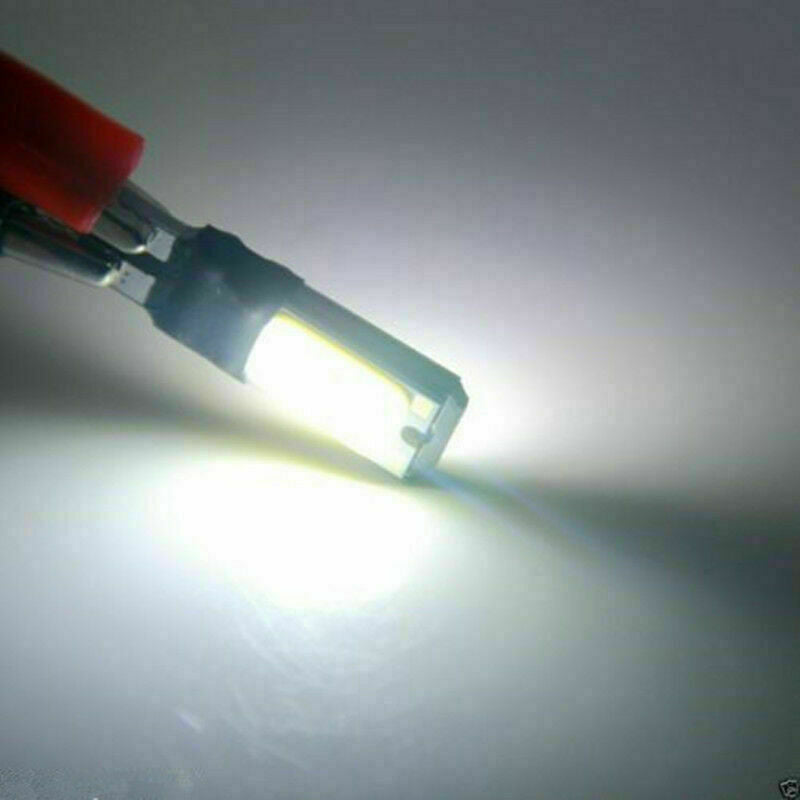2x 501 W5W LED Bulbs White T10 Xenon Canbus Error Free Side Lights Wedge Cob 12V