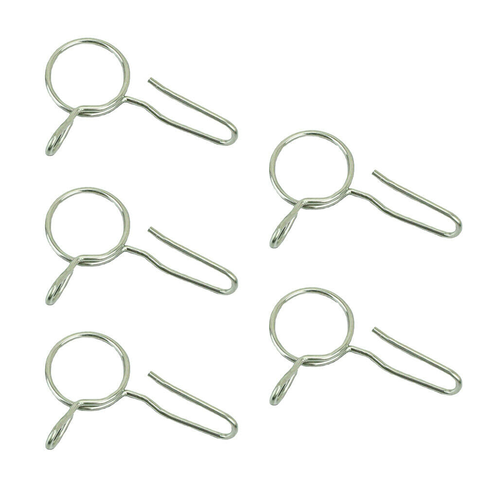 5pcs Stainless Steel Coat Rack Organizer Towel Hat Bag Robe Hanging Hook A