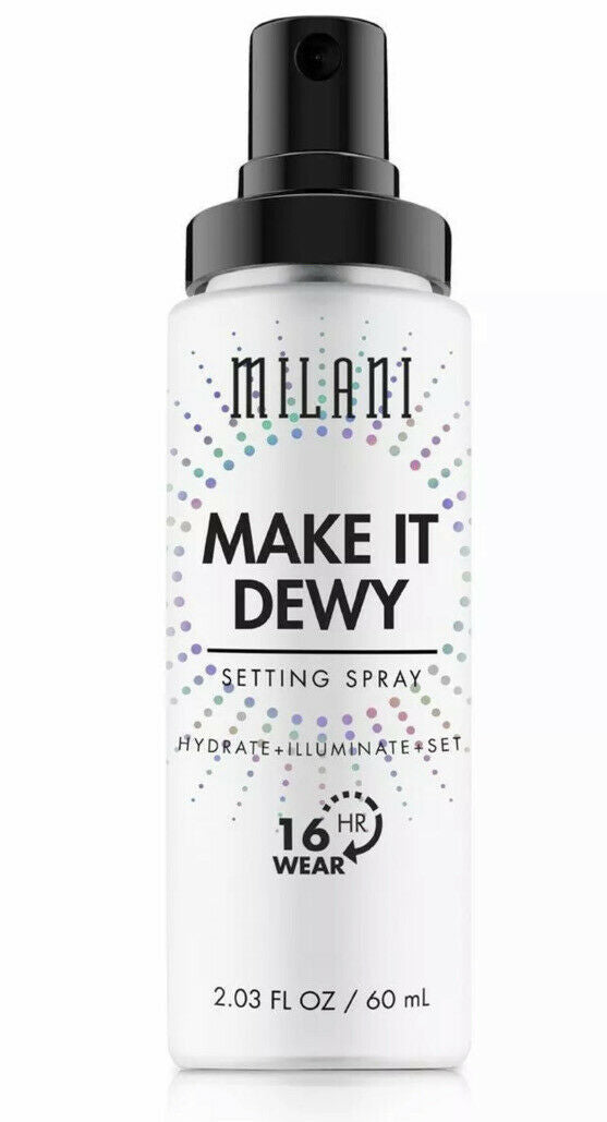 Milani Make It Dewy Setting Spray Hydrate Illuminate Set MAKE IT DEWY 60ml
