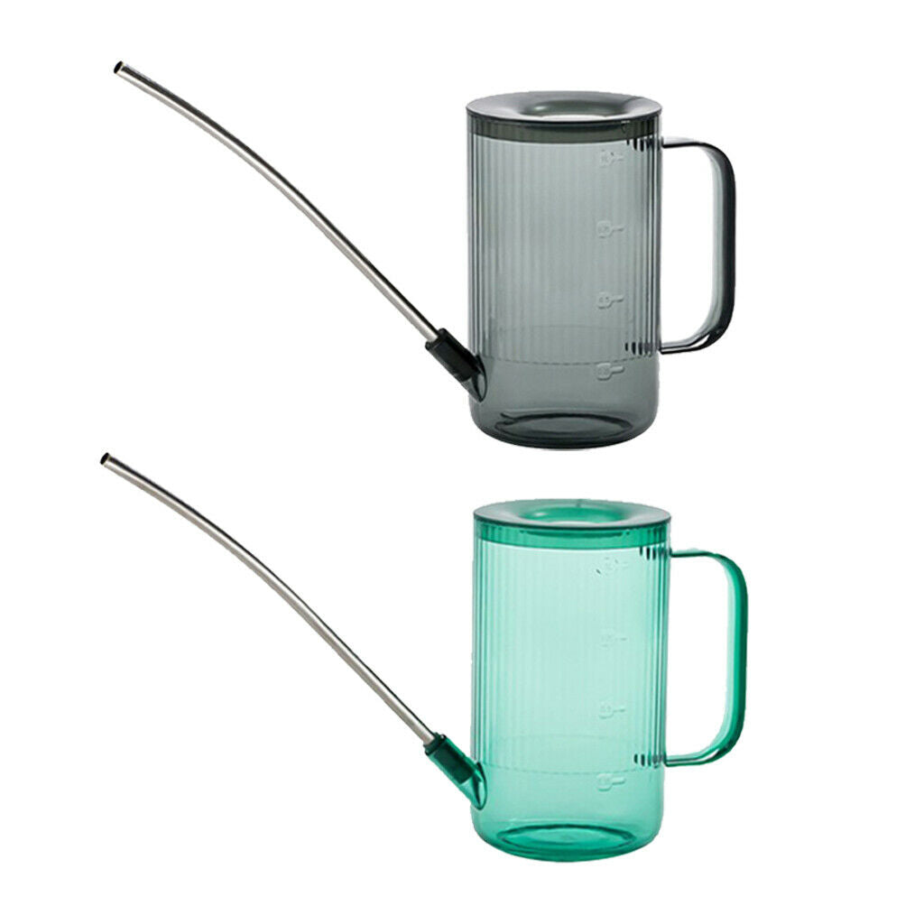 2pcs Plastic Watering Can In/Outdoor Watering Pot Bonsai Plants Flowers