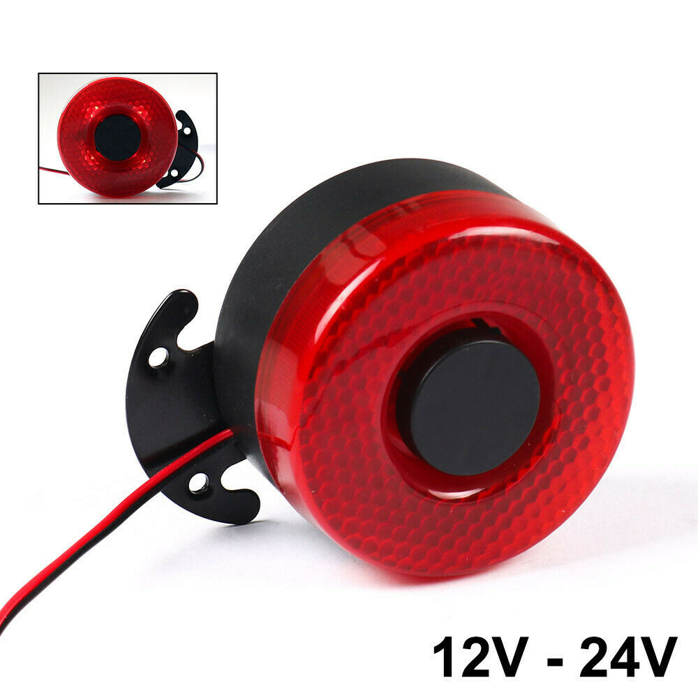 12/24V Beeper Horn Vehicle Auto Warning Back Up Car Reversing Alarm with Light