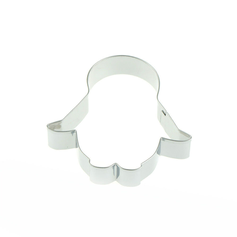 Penguin Cake Fondant Plunger Cutter Cookies Biscuit Pastry Mold Diy .l8