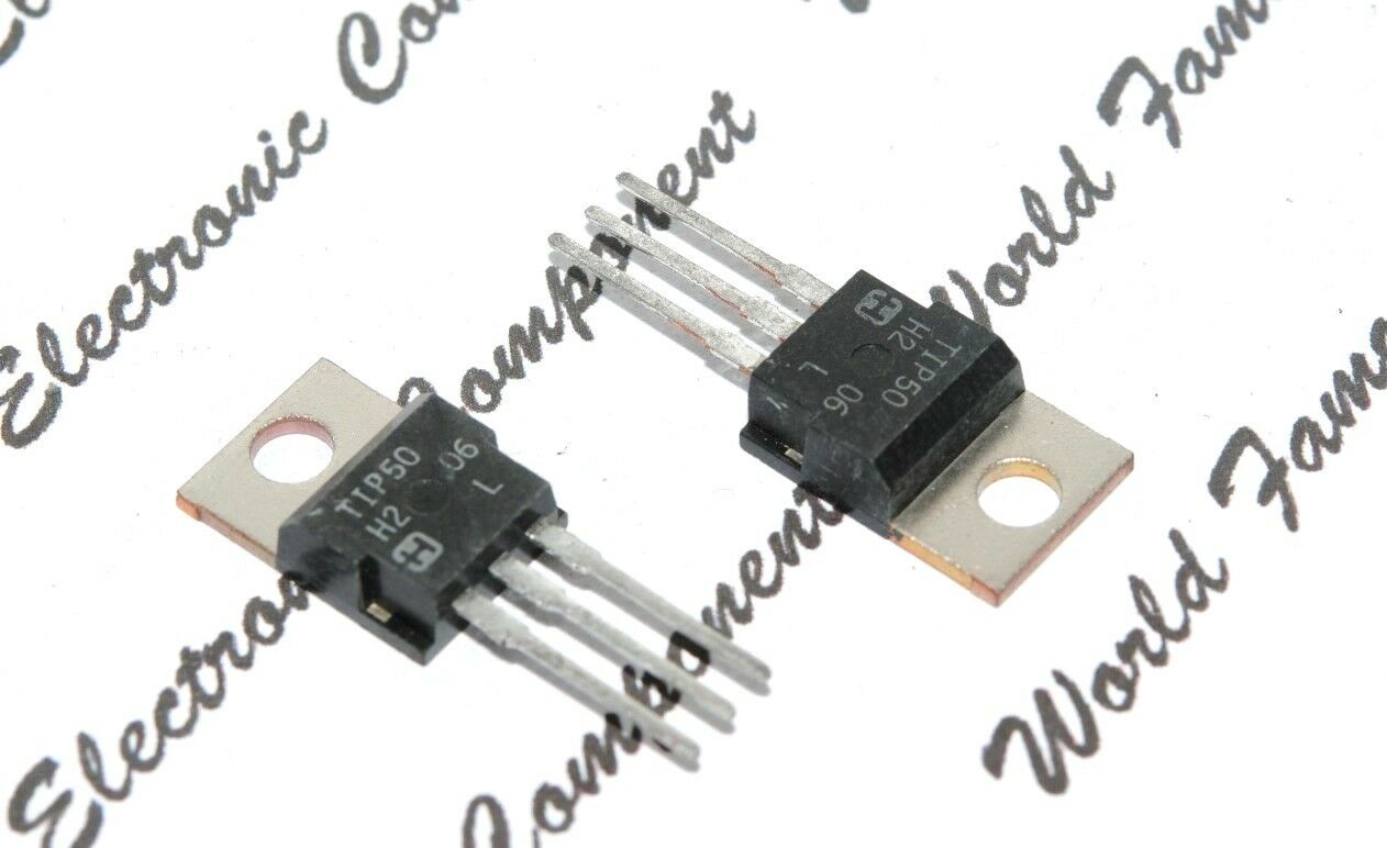 4pcs - TIP50 NPN Transistor  - TO220 (TO-220)