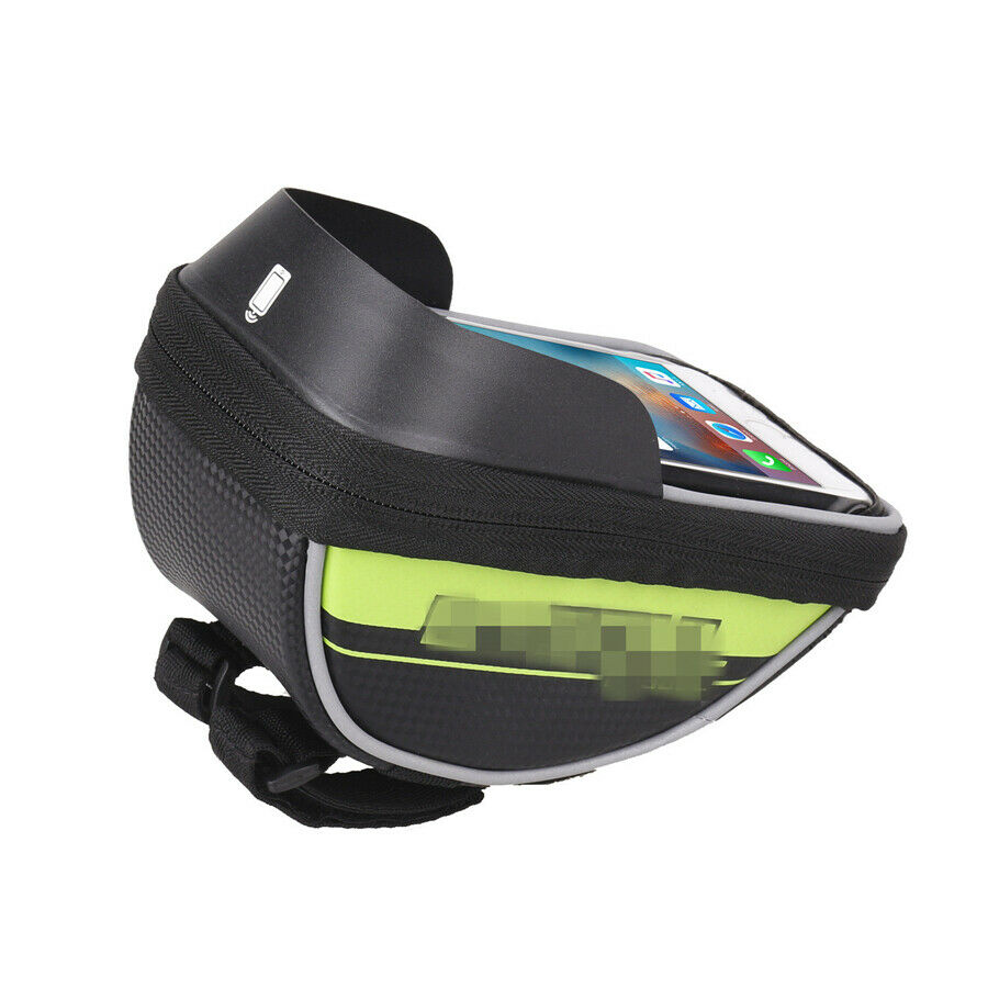 1X Handlebar Waterproof Mobile Phone Charger Bag with Transparent Touch Surface