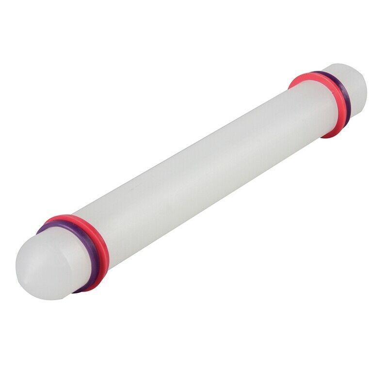 23 cm /9'' Non-stick Sugarcraft Fondant Rolling Pin with Guide s I6L6L6