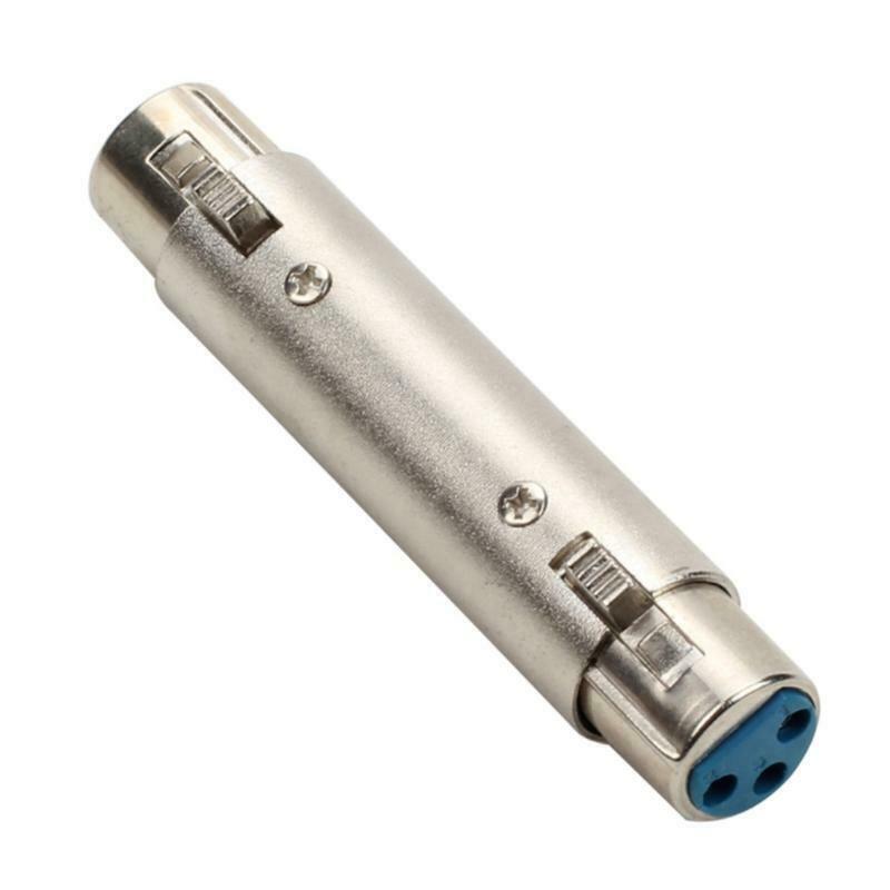 Mic Adapter Connector XLR Female To XLR Female Connectors