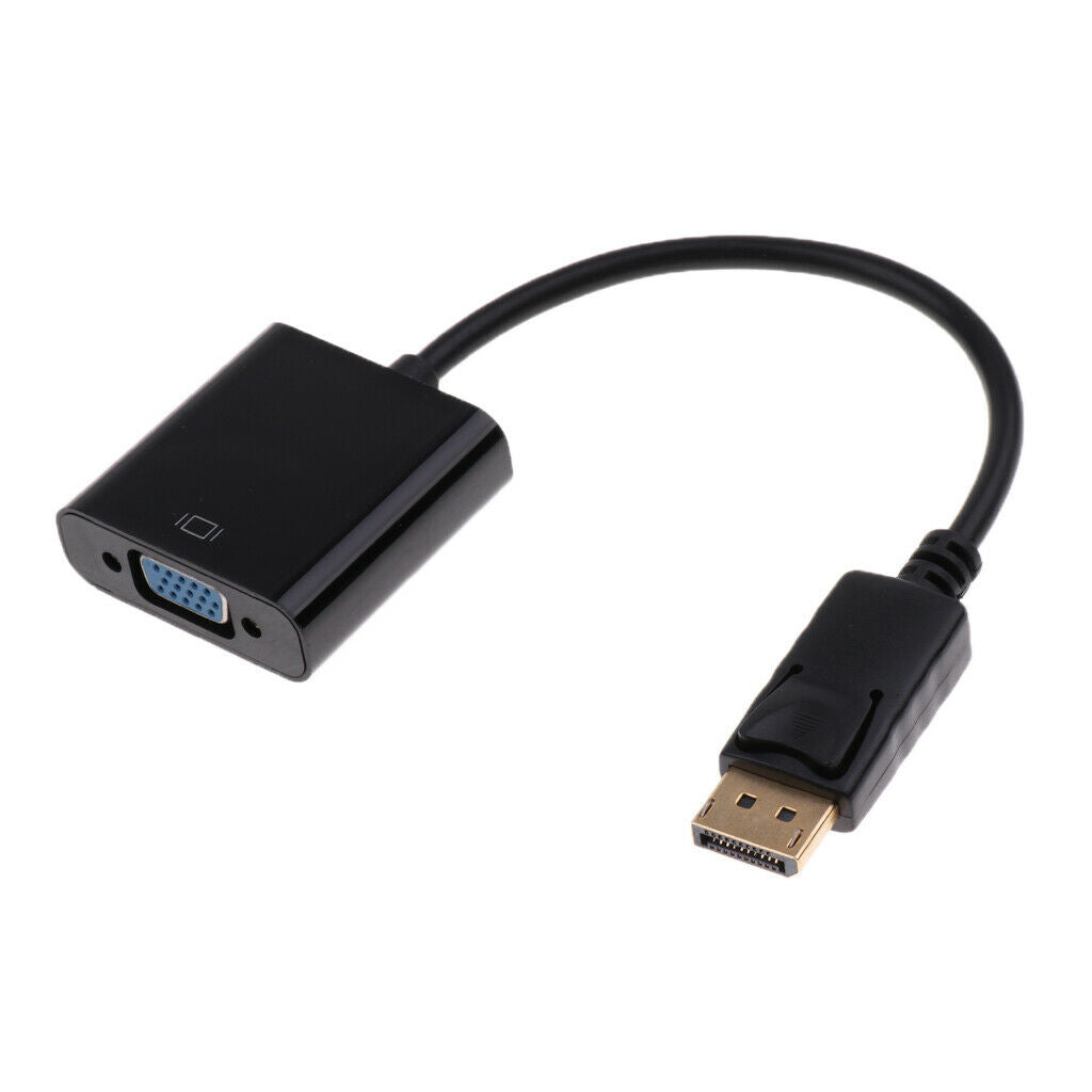 Display Port to VGA Adapter Cable - 1080p - DP to VGA Converter