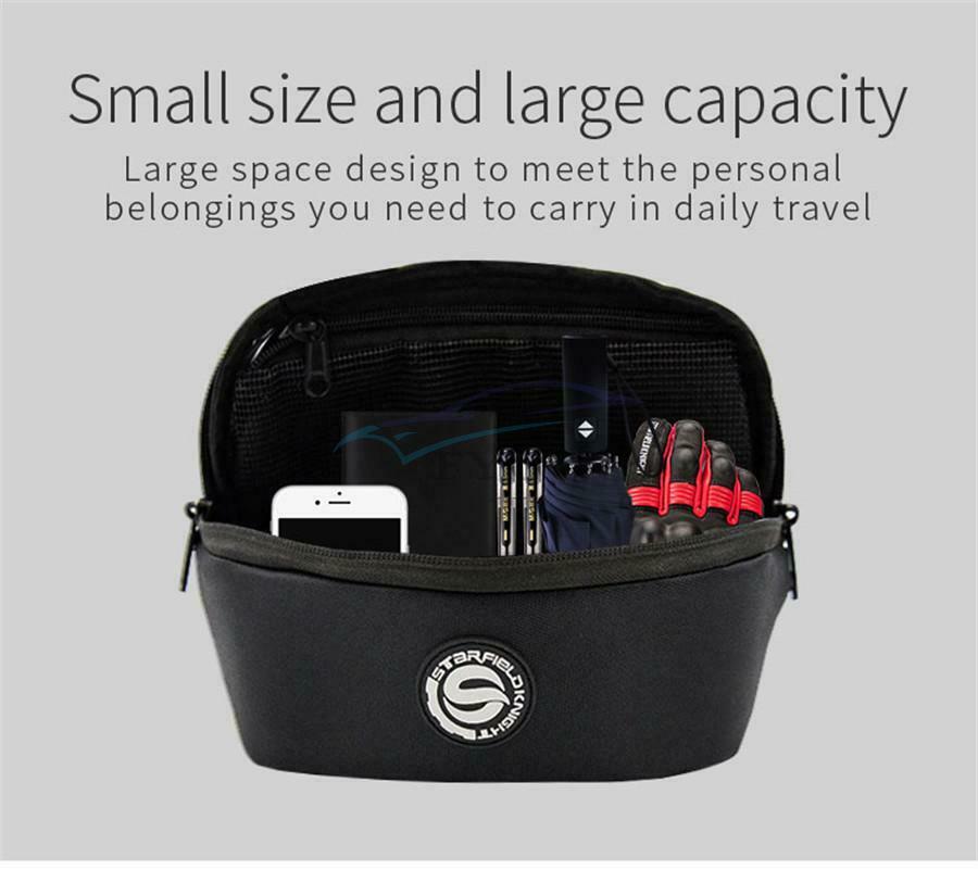 1PCS 23 x 15 x 14CM Motorcycle Handlebar Fuel Tank Bag Windshield Bag Universal