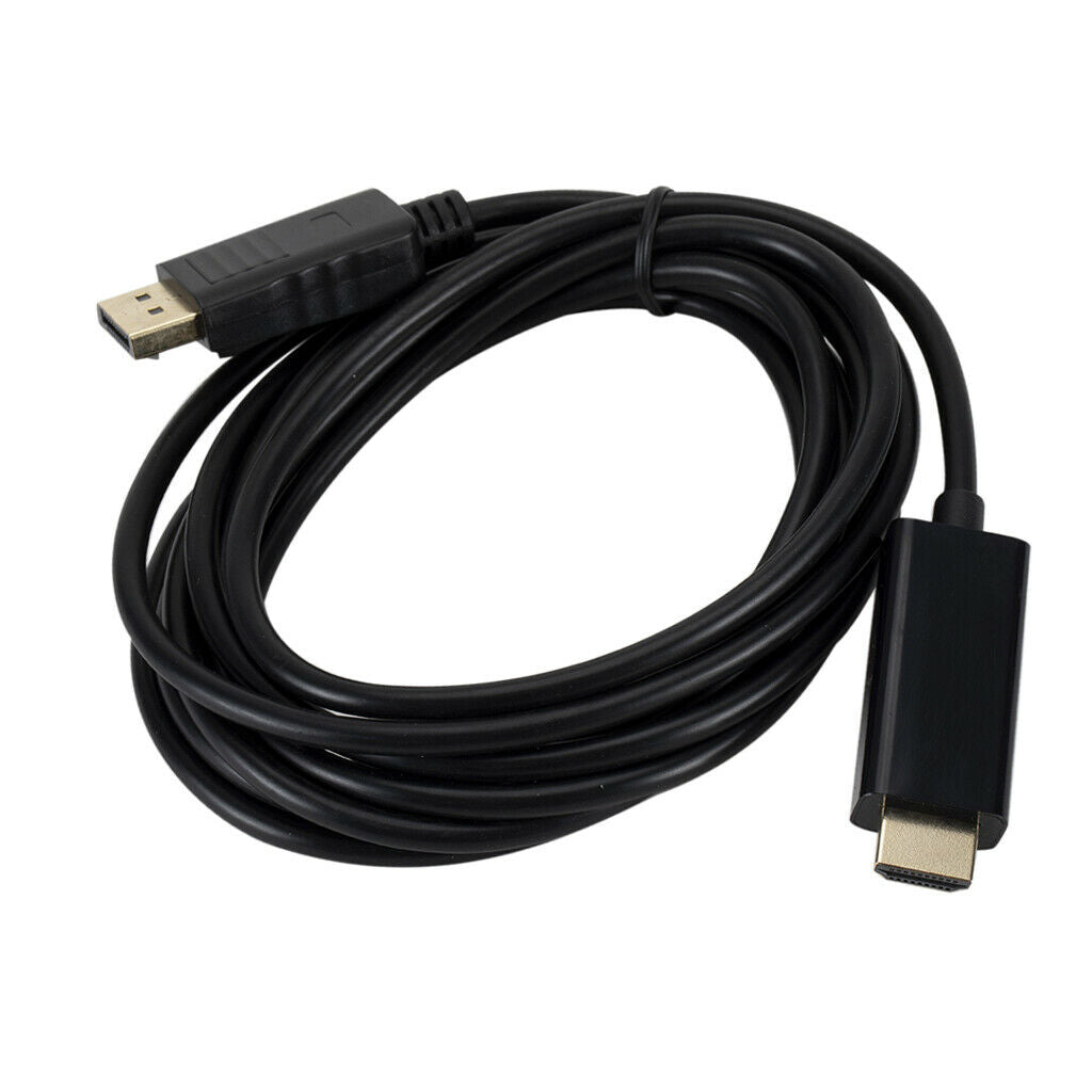 Display Port To   Cable Cord DP To   Cable Adapter Converter HD
