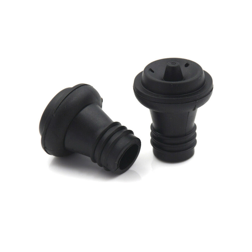 4pcs Black Wine Bottle Vacuum Saver Sealer Plug MNtton Stoppers Preserver P SJ