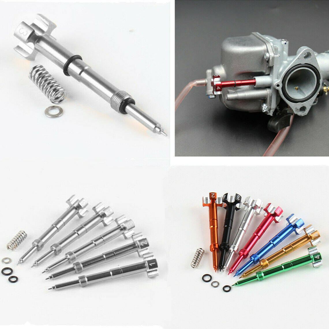 Easy Adjust Fuel Mixture Screw For Motorcycle Atv Fcr Carb Motor Air Carburetor