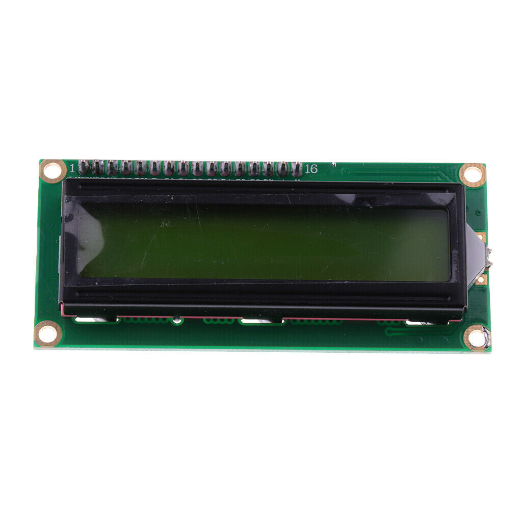 Yellow Green LCD1602 IIC I2C TWI 1602 Serial LCD Display Module for
