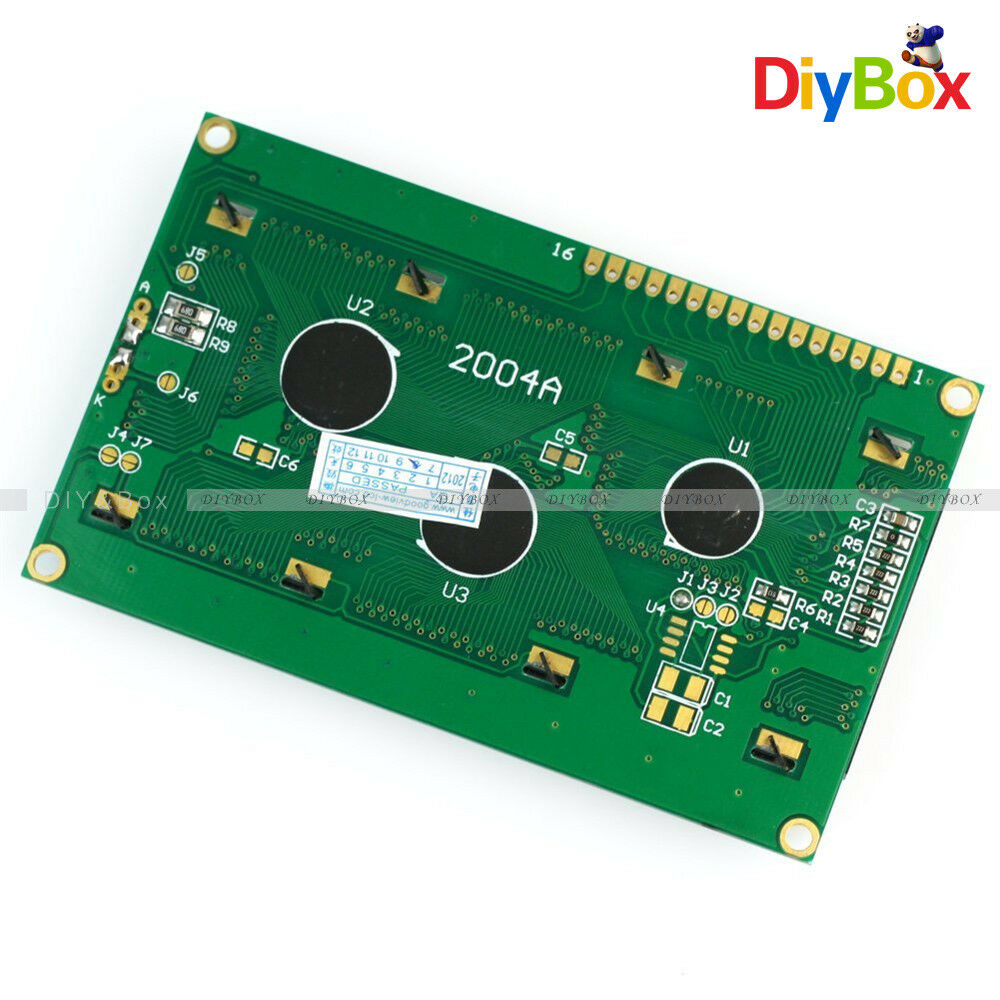 Blue 2004 LCD Display 20x4 Character Module 3.3V  w/Tutorial,HD44780 Controller