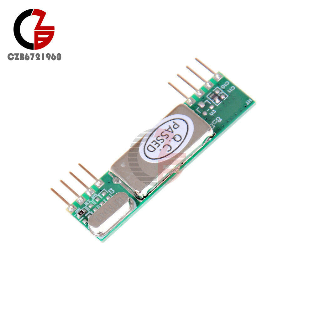 10PCS RXB6 433MHz Superheterodyne Wireless Receiver Module For ARM AVR Arduino