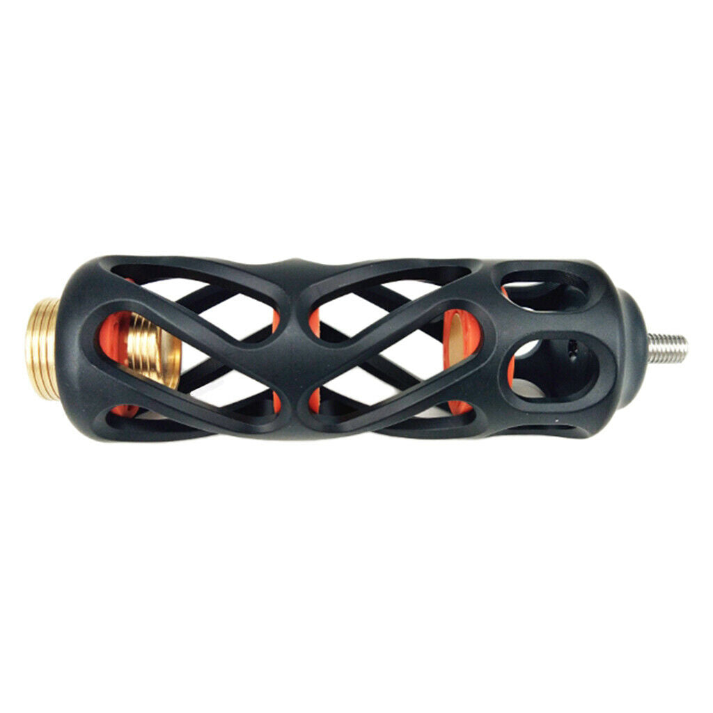Archery Bow Stabilizer Shock Absorb for Compound & Recurve Bow black red