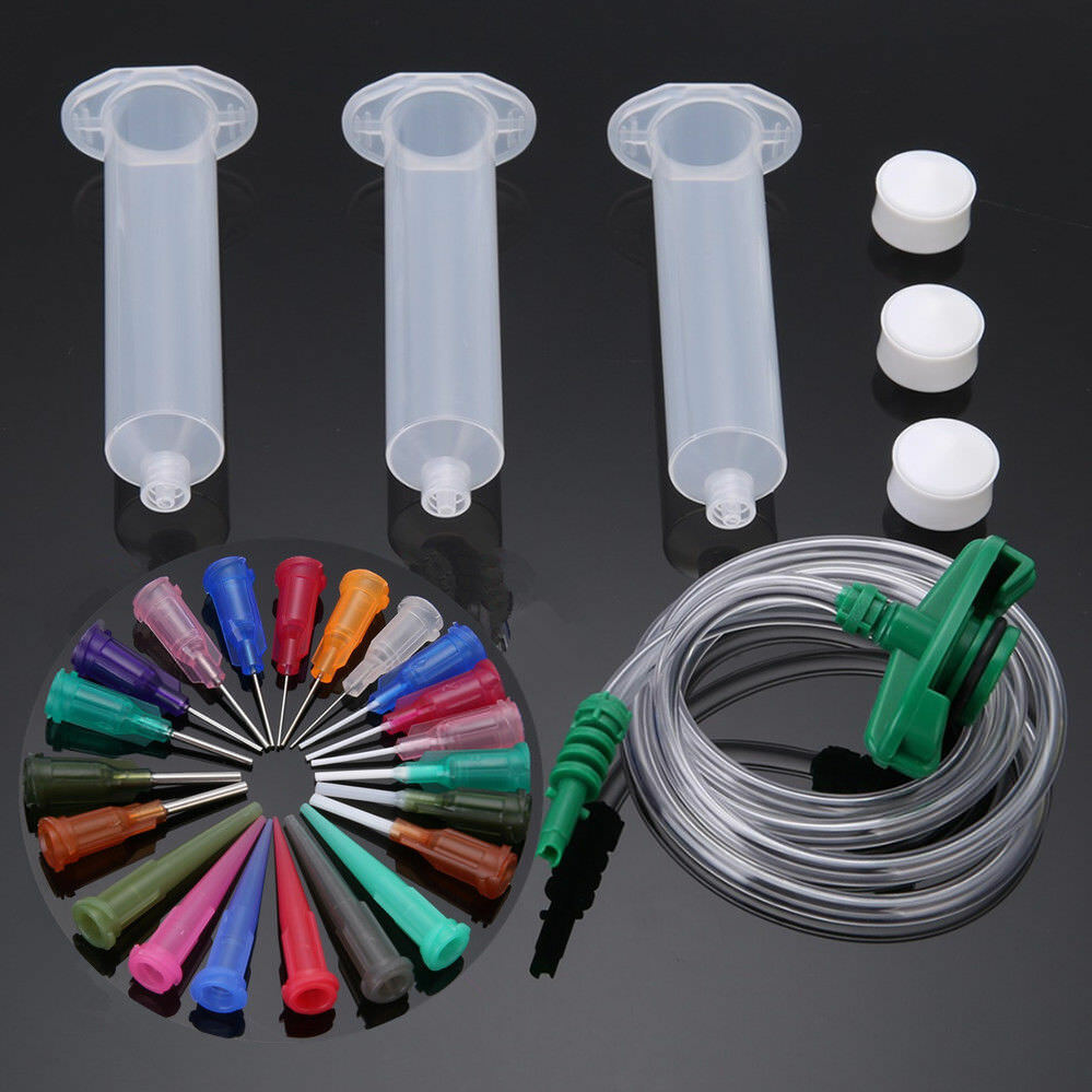 30CC Liquid Dispenser Solder Paste Adhesive Glue Syringe Dispensing Needle Tip